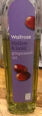 Grapeseed oil Waitrose , code 5000169073162