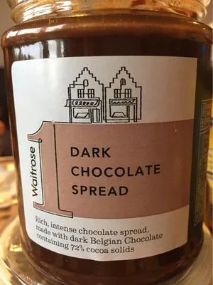 Waitrose Dark Chocolate Spread Waitrose 325 g, code 5000169134641