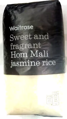 Sweet and fragrant Hom Mali jasmine rice Waitrose 1kg, code 5000169312186
