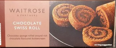 Chocolate Swiss Roll Waitrose , code 5000169569405