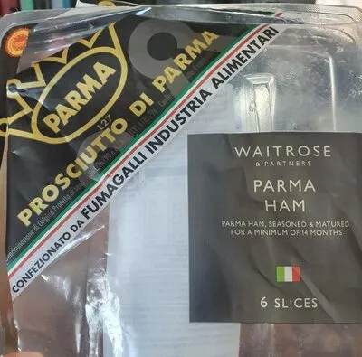 Parma Ham Waitrose , code 5000169582244