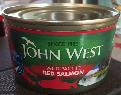 Wild Pacific Red Salmon John West 213 g e, code 5000171010025