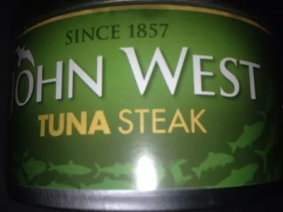 Tuna steak john west 200g, code 5000171032492