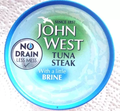 tuna steak with a little brine John West 120 g e, code 5000171052438