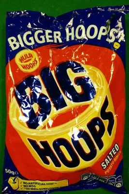 Big Hoops Salted Hula Hoops 50 g, code 5000237110850