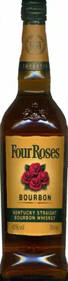Bourbon Four Roses Yellow Four Roses 70 cl, code 5000299101100