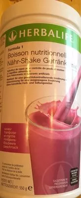 Shake framboise/myrtille Herbalife 550 gr, code 5000299298282