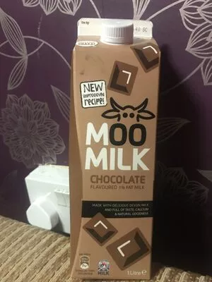 Chocolate Flavoured 1% Fat Milk Moo Milk 1l, code 5000316000256