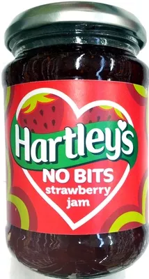 No Bits Strawberry Jam Hartley's 340 g, code 5000354160615
