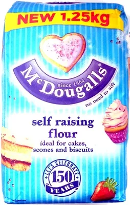 Self Raising Flour McDougalls 1.25kg, code 5000354204180
