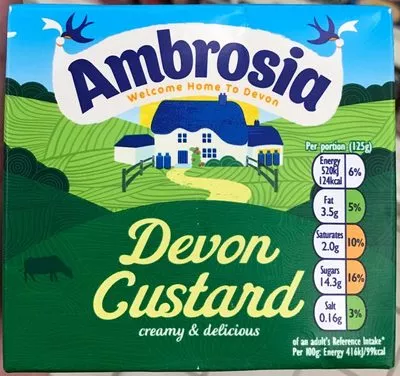 Devon Custard Ambrosia 500 g, code 5000354800221