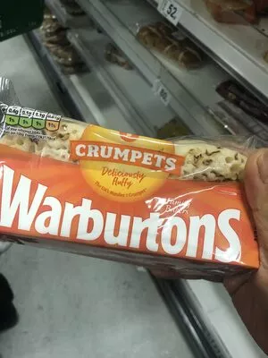 Crumpets Warburtons 6, code 5010044000701