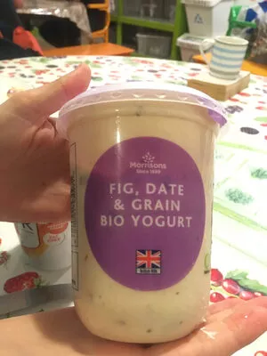 Fig, Date and Bio yogurt Morrison 450 gr, code 5010251430971
