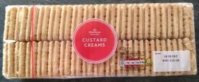 Custard creams Morrisons 400 g, code 5010251628828