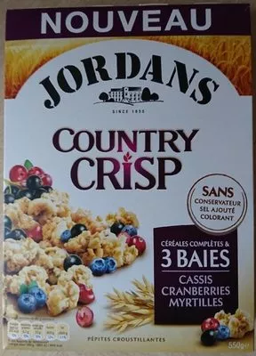 Country Crisp 3 Baies Jordans 550 g, code 5010477346278
