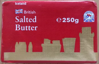 British Salted Butter Iceland 250 g, code 5010482677244
