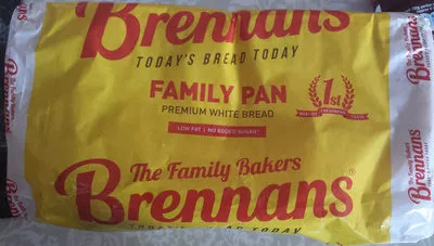 Family Pan Premium White Bread Brennans 800 g, code 5011059000014