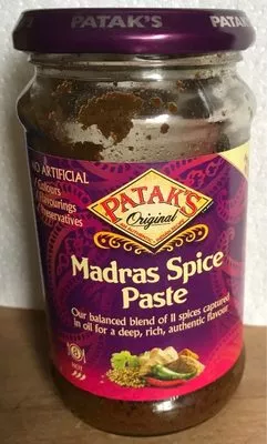 Patak's Madras Spice Paste Patak's 283g, code 5011308002400