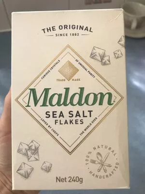 Flocons de sel de mer Maldon 250 g e, code 5011428100048