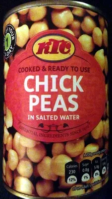 Canned chick peas KTC 240g, code 5013635312160