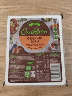 Cauldron Organic Tofu Cauldron 396g, code 5013683305442