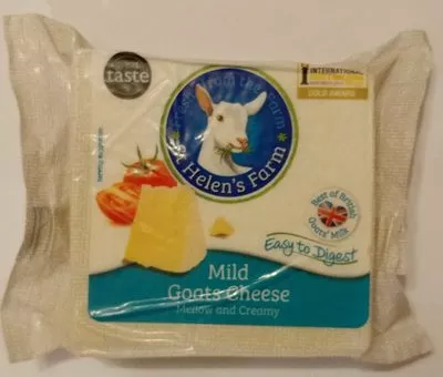 Mild Goat Cheese St Helen's Farm 240 g, code 5015326240103