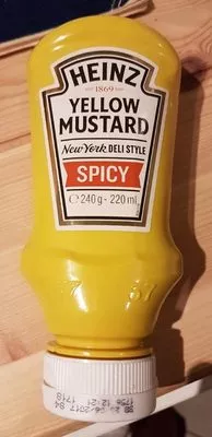 Heinz Yellow Mustard Spicy Heinz , code 50157273
