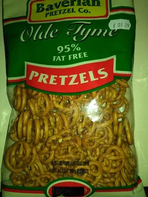 Pretzels  Bavarian pretzel Co. 150 g, code 5016096125195