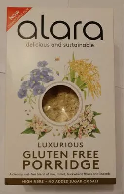 Luxurious gluten free porridge Alara 500 g, code 5016786280012