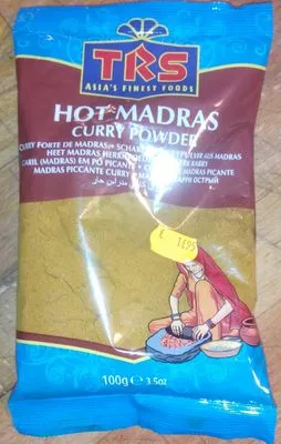Hot madras - Curry forte de madras TRS 100 g, code 5017689002602