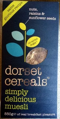 Simply Delicious Muesli Dorset Cereals, Simply Delicious 850 g, code 5018357003815