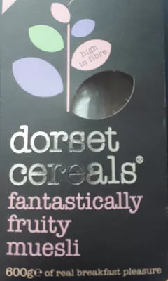 Fruity muesli Dorset cereals 600 g, code 5018357010059