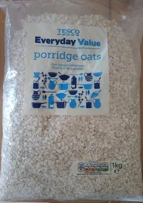 porridge oat tesco 1kg, code 5018374532121