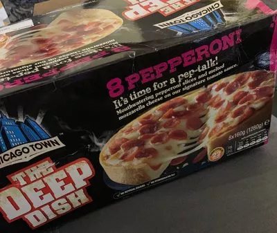 The Deep Dish Peperoni Pizza X8  , code 5019312081213