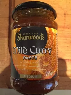 Mild Curry Paste Sharwood's 295 g, code 5019989710058