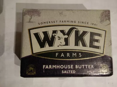 Farmhouse butter - salted Wyke 250g, code 5021427100017