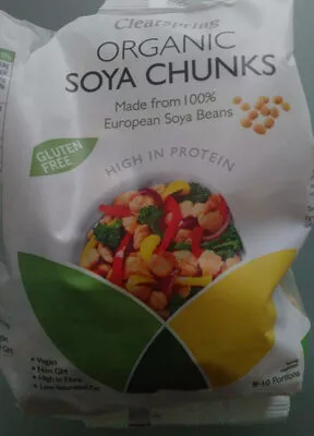 Organic Soya Chunks Clearspring 200 g, code 5021554003632
