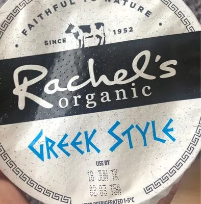 Rachel's Organic vanilla greek style yogurt Rachel's Organic , code 5021638001103