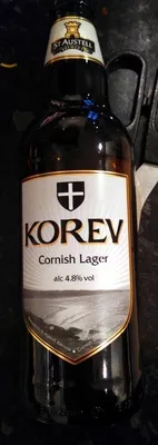 Cornish Lager Korev 500 ml, code 5028403154903