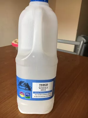 Tesco whole milk Tesco 3L, code 5031021174598