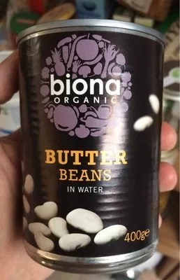 Butter Beans Biona Organic 400 g e, code 5032722302754