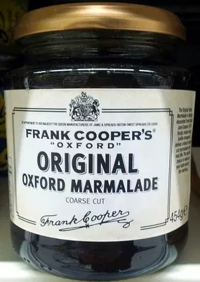 Original Oxford Marmalade Coarse Cut Frank Cooper's 454 g, code 5035660138775