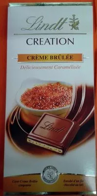 Crème brûlée délicieusement caramélisée Lindt, Lindt Création , code 5036226045773