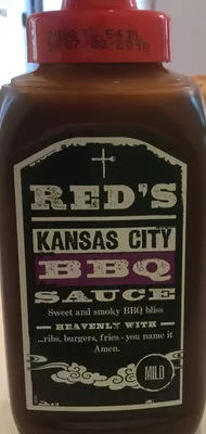Kansas City BBQ sauce Red's 320 g, code 5039303002386