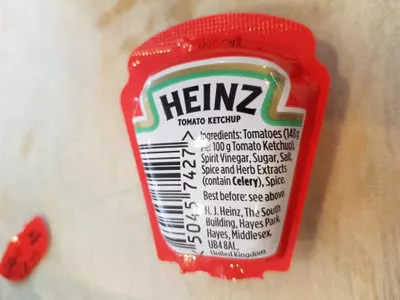 heinz tomato ketchup  heinz  29 g, code 50457427