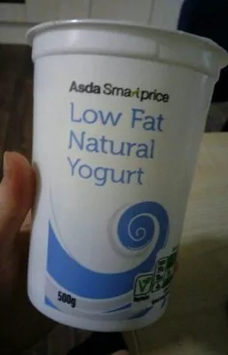 Low fat natural yogurt Asda , code 5050854476501