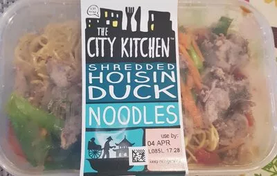 Shredded  Hoisin Duck Noodles The City Kitchen 385 g, code 5052004207669