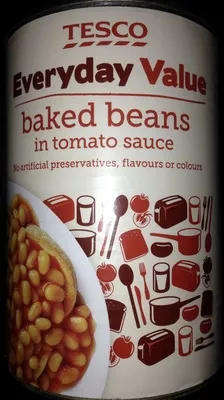 Baked beans In Tomato Sauce Tesco 420g, code 5052319711639