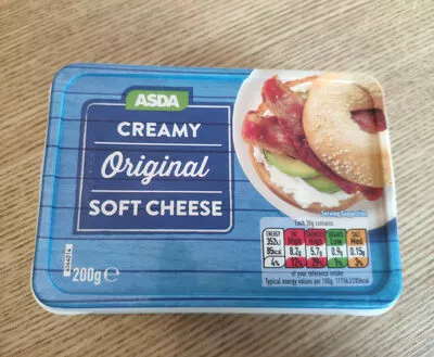 Creamy Original Soft Cheese Asda 200g, code 5052449483161
