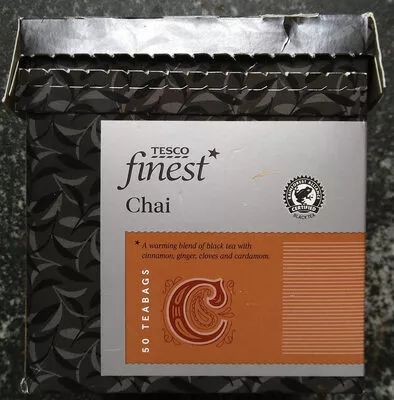 Tesco Finest Chai 50 Tea Bags Tesco 125 g, code 5053947622311